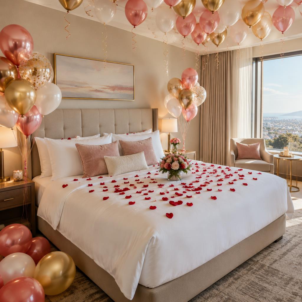 Styled inspiration: Hotel Room Decorating